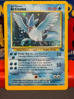 Pokemon-1999-Fossil-Articuno-2-HOLO - Image 1