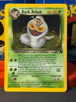Pokemon-2000-Team Rocket-Dark Arbok-2-HOLO - Image 1