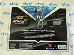 Pokemon Inteleon V Galar Partners Box Factory Sealed Free Shipping - Image 4