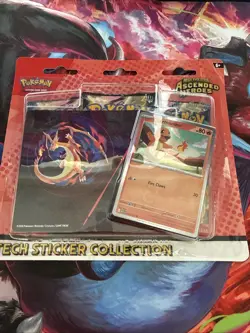 Pokemon Mega Evolutions Ascended Heroes Tech Sticker Collection Charmander Promo - Image 1