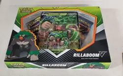 POKEMON TCG RILLABOOM V GALAR PARTNERS BOX FACTORY SEALED HTF GALAR BRAND NEW - Image 1