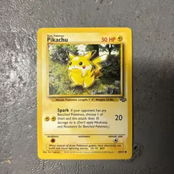 Pokemon TCG Pikachu Jungle 60/64 Regular 1st Edition Common - Image 1