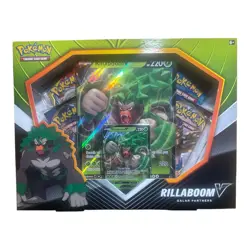 Galar Partners Box (Rillaboom V) - Pokemon Sword & Shield Free Shipping 820650807800 - Image 1