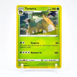 Torterra - 008/172 Brilliant Stars Holo Rare Pokemon - NM/MINT - Image 1