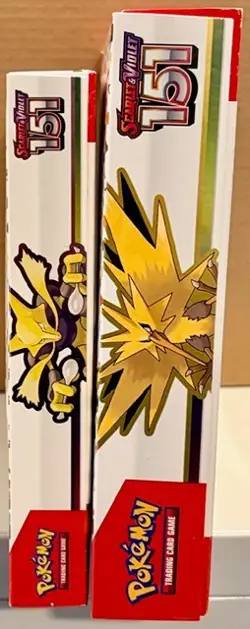 NEW Pokemon TCG Scarlet & Violet 151 Zapdos EX & Alakazam EX Collection Box Lot - Image 5