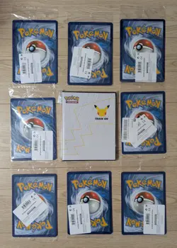 Oversized Jumbo Set & Binder - Pokemon 25th Anniversary Celebrations - Image 2
