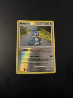 Pokemon TCG Munchlax Diamond & Pearl 33/130 Reverse Holo Rare - LP - Image 1