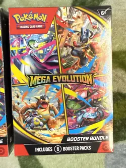 Pokemon TCG Two (2) Mega Evolution Booster Bundles Brand New Factory Sealed - Image 3