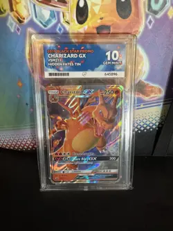 Pokemon TCG: ACE 10 Charizard GX SM211 Hidden Fates Promo - Image 1