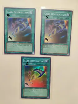 3x Yugioh! Card Destruction SDY-042 Super Rare MP - Image 1