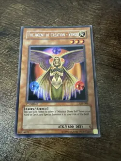 Yu-Gi-Oh - THE AGENT OF CREATION - VENUS - AST-008 - Rare - 1st Ed. - Image 1
