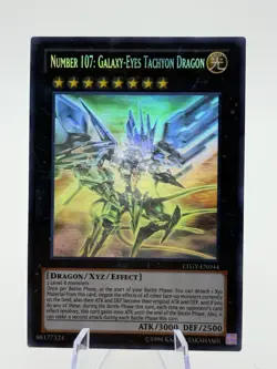Number 107: Galaxy-Eyes Tachyon Dragon (Ghost Rare) LTGY-EN044 - Image 1