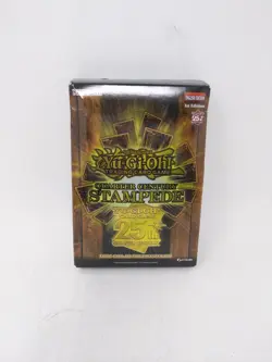 Yu-Gi-Oh! Quarter Century Stampede ALL FOIL- 1st Edition retail box-5 Packs of 5 - Image 1