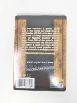 Yu-Gi-Oh! Quarter Century Stampede ALL FOIL- 1st Edition retail box-5 Packs of 5 - Image 2