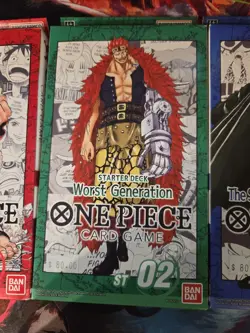 One Piece TCG Starter Deck Lot ST01 - ST02 - ST03 All Sealed English Ver. ENG - Image 3