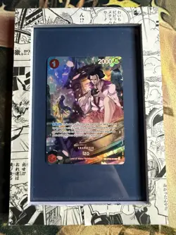 One Piece TCG- Izo - Op03-003/OP07-SP Alt Art - English nm+ - Image 1