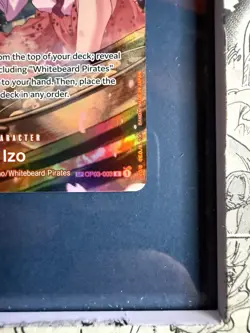 One Piece TCG- Izo - Op03-003/OP07-SP Alt Art - English nm+ - Image 4