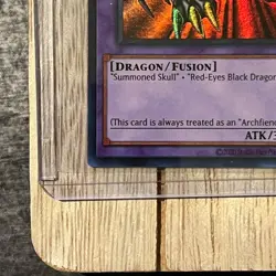 Yu-Gi-Oh! 2023 Black Skull Dragon MRD-EN018 Metal Raiders 25th Anniversary LP/NM - Image 3