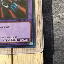 Yu-Gi-Oh! 2023 Black Skull Dragon MRD-EN018 Metal Raiders 25th Anniversary LP/NM - Image 5