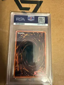 Yu-Gi-Oh! Labyrinth of Nightmare 1st Edition Dark Necrofear LON-065 PSA 9 - Image 2
