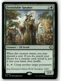 MTG Formidable Speaker R Lorwyn Eclipsed 176 Regular NM - Image 1