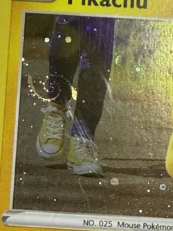 Pikachu 027/078 Cosmos Holo w/ SWIRL - CGC 10 Gem Mint - Pokemon GO Tin Promo - Image 2