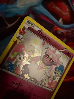 Diancie RC22/RC32 XY Generations Radiant Collection Holo Uncommon Pokemon Card - Image 4