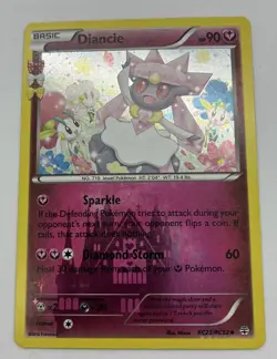 Pokemon TCG Diancie RC22/RC32 Holo Rare XY Generations Radiant Collection LP/NM - Image 1