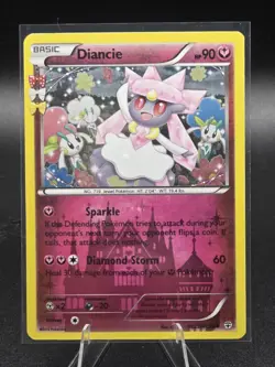 Diancie RC22/RC32 Generations Radiant Collection Holo Pokemon TCG Card 2016 - Image 1