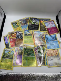 Lot Of 27 Pokemon Cards XY Legendary Treasures Radiant Eevee Cinccino Auction - Image 1