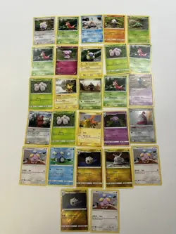 Lot of 27 Yuka Morii & Asako Ito Illustrated Clay Yarn Art Style Pokemon Cards - Image 2
