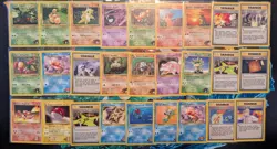 GYM HEROS Lot Of 27 Cards Vintage Pokemon WOTC TCG See Description (Lot 253) - Image 1