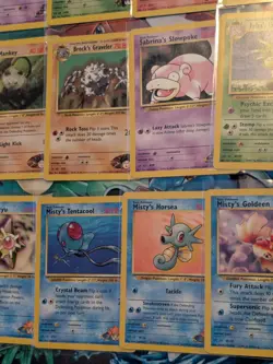 GYM HEROS Lot Of 27 Cards Vintage Pokemon WOTC TCG See Description (Lot 253) - Image 4