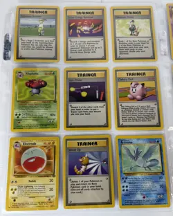 LOT OF 27 - POKEMON WOTC CARDS NON-HOLO RARES BASE JUNGLE FOSSIL GYM ROCKET - Image 2