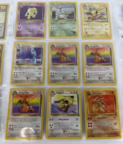 LOT OF 27 - POKEMON WOTC CARDS NON-HOLO RARES BASE JUNGLE FOSSIL GYM ROCKET - Image 3