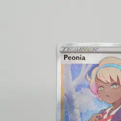 Pokemon Peonia (Full Art) Ultra Rare SWSH06: Chilling Reign 196/198 LP - Image 2