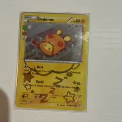 Pokemon Dedenne RC10-32 Generations Radiant Collection Holo Uncommon Card - Image 1