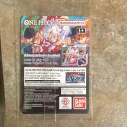 Bandai One Piece Card Game Monkey.D.Luffy US Voyage Promo Holo 5000 - Image 2