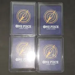 Bandai One Piece Card Game Bartholomew Kuma OP01-108 Holo x4 - Image 3
