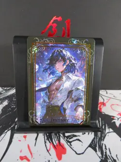 Inosuke Hashibira Rare Zodiac Card Demon Slayer Wedding 3 Collectible Holo Foil - Image 2