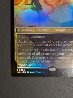 MTG Card - 1x Drana and Linvala - March of the Machine - Showcase Foil NM Magic - Image 3