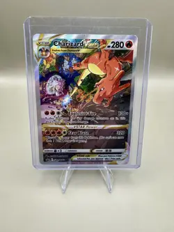 Pokemon TCG Charizard VSTAR SWSH262 Holo Promo Card Near Mint Condition - Image 1