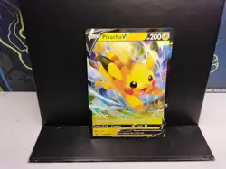 Pikachu V SWSH285 Sword & Shield Promo Pokemon Card - Image 1