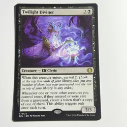 Twilight Diviner 122 R Lorwyn Eclipsed Magic the Gathering MTG NM - Image 1