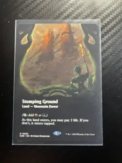 Magic: Edge of Eternities #283 Stomping Ground (Borderless) Non-Foil - Image 1