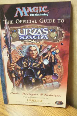 Magic the Gathering The Offical Guide to URZA's SAGA Paperback NEW WOC91302 - Image 1