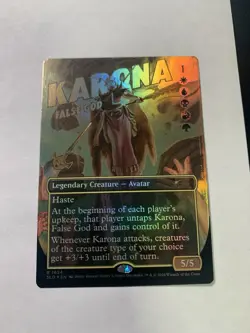 Karona, False God (Foil) NM Foil R Secret Lair Drop Series 1624 - Image 1