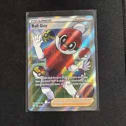 Pokemon TCG Ball Guy 065/072 Sword & Shield Shining Fates Full Art - Near Mint - Image 1