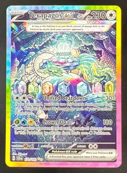2024 Pokemon Stellar Crown #170/142 Terapagos ex - Image 1