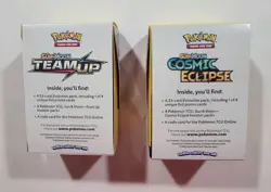 Pokemon TCG Sun & Moon Team Up & Cosmic Eclipse Build & Battle Box - EMPTY - Image 2
